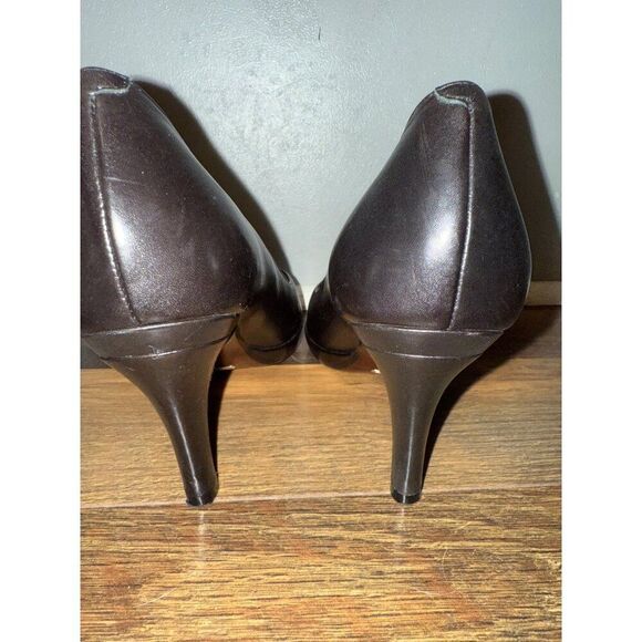 Cole Haan Nike Air Peep Toe Heels Size 8B - Picture 13 of 14